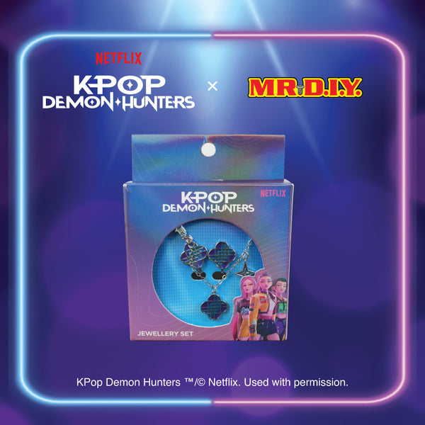 KPOP DEMON HUNTERS Huntr/X Jewelry Set Color (20.3cm)