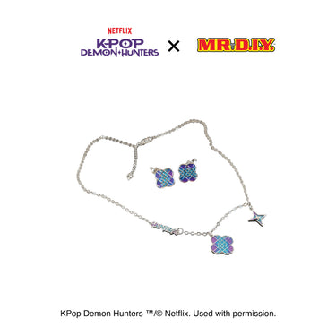 KPOP DEMON HUNTERS Huntr/X Jewelry Set Color (20.3cm)