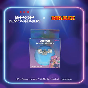 KPOP DEMON HUNTERS Huntr/X Jewelry Set White (20.3cm)
