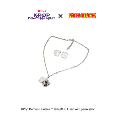 KPOP DEMON HUNTERS Huntr/X Jewelry Set White (20.3cm)