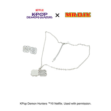 KPOP DEMON HUNTERS Huntr/X Jewelry Set White (20.3cm)