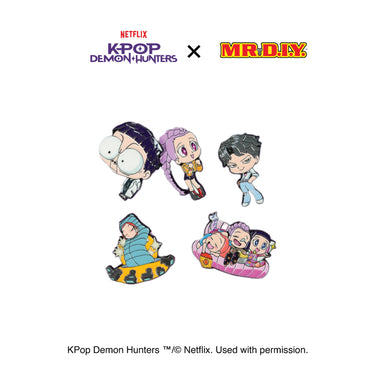 KPOP DEMON HUNTERS Huntr/X Brooch Set (14cm)