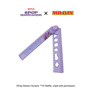 KPOP DEMON HUNTERS Huntr/X Folding Ruler