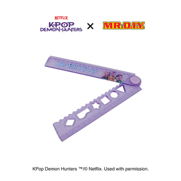 KPOP DEMON HUNTERS Huntr/X Folding Ruler