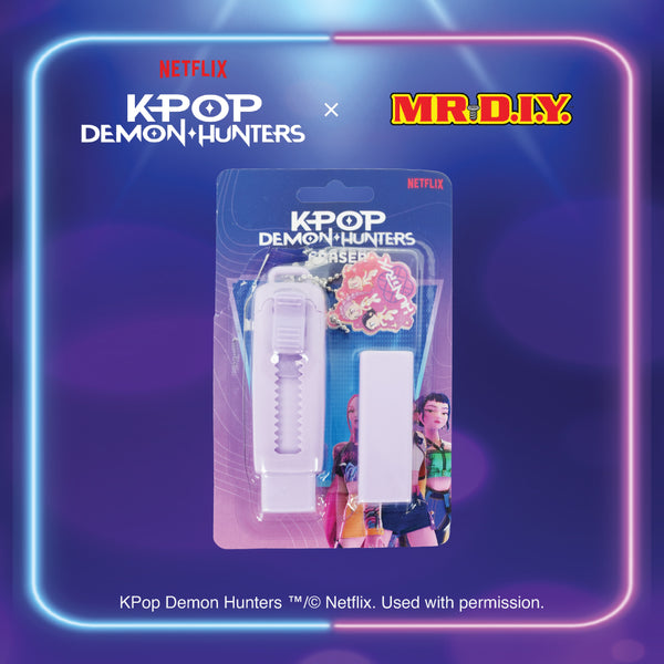 KPOP DEMON HUNTERS Huntr/X Push Eraser with Charm