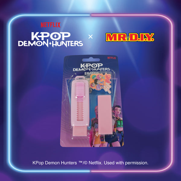 KPOP DEMON HUNTERS Saja Boys Push Eraser with Charm