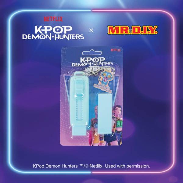 KPOP DEMON HUNTERS Derpy Push Eraser with Charm