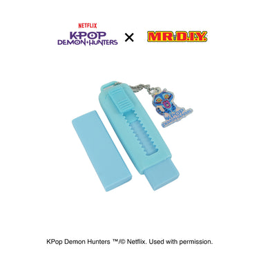 KPOP DEMON HUNTERS Derpy Push Eraser with Charm