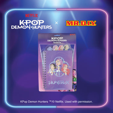 KPOP DEMON HUNTERS Huntr/X Ring Notebook