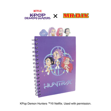 KPOP DEMON HUNTERS Huntr/X Ring Notebook