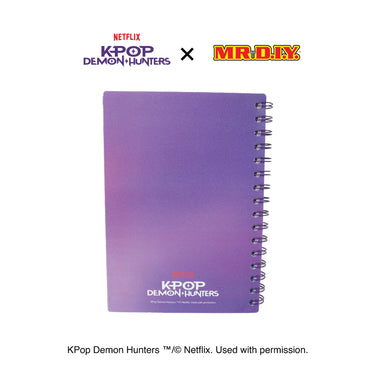 KPOP DEMON HUNTERS Huntr/X Ring Notebook