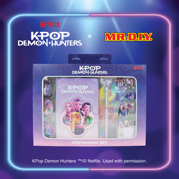 KPOP DEMON HUNTERS Huntr/X Stationery Book Set