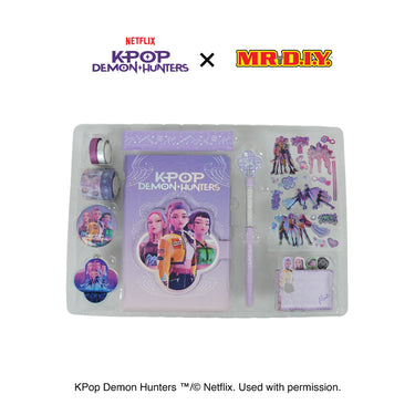 KPOP DEMON HUNTERS Huntr/X Stationery Book Set