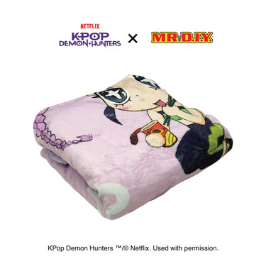 KPOP DEMON HUNTERS Huntr/X Soft Throw (120x150cm)