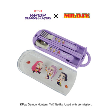 KPOP DEMON HUNTERS Huntr/X Cutlery Set