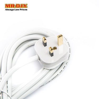 LWD 5-Gang Way Extension Trailing Socket (5m)