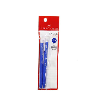 (MR.DIY) Faber Caster RX 0.5mm Blue Gel Pen (2pcs)