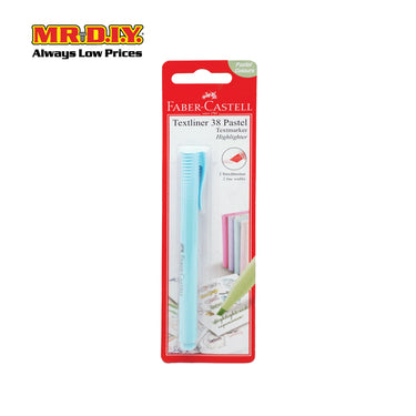(MR.DIY) Faber Caster Sky Blue Textliner 38 Pastel