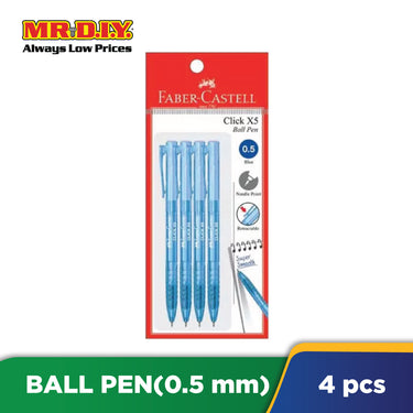 (MR.DIY) Faber Caster Click X5 4S 142593 0.5 (Blue)