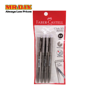 (MR.DIY) Faber Caster X5 4S 142595 0.5 (Black)