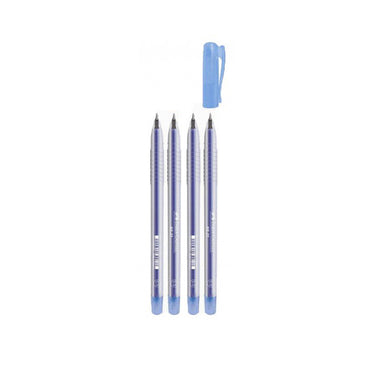 (MR.DIY) Faber Caster NX 23 Ballpoint Pen - Blue 0.5mm (4pcs)
