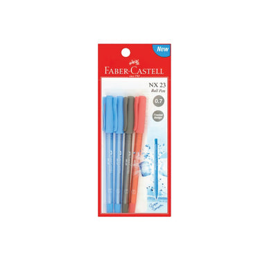 (MR.DIY) Faber Caster NX23 Ball Pen 0.7mm (Mix)