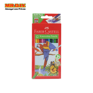 FABER-CASTELL 12 Watercolour Pencils