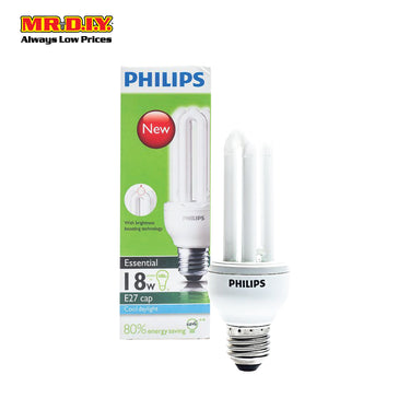 [BEST SELLER] PHILIPS Essential 3U Shape LED Bulb Cool Daylight 18W