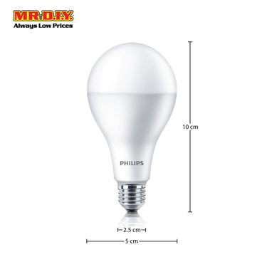 PHILIPS Essential Round Shape LED Bulb Warm White 7W