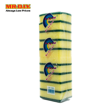 ARC EN CIEL Dual-Sided Sponge Cleaning Multi-Purpose Scouring Pad (10pcs)