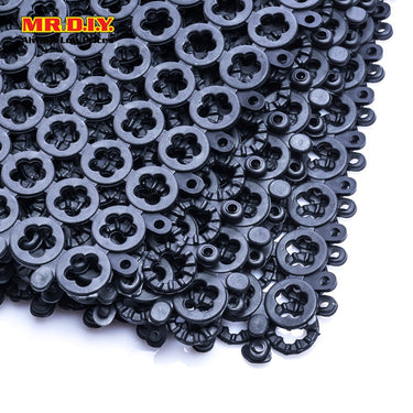 (MR.DIY) Felton PVC Plastic Floor Mat [6pcs] (31.5cmx31.5cmx4cm)
