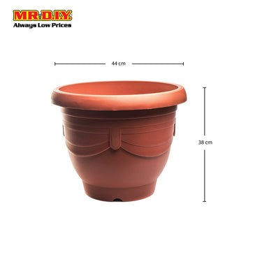 FELTON Plastic Round Flower Pot (44cm)