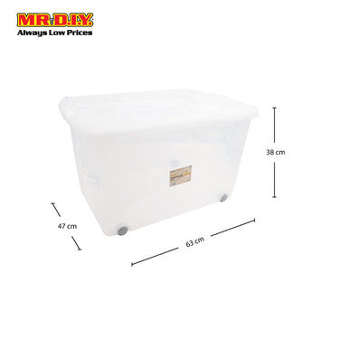 FELTON Iconic Storage Box with Wheel (77L)