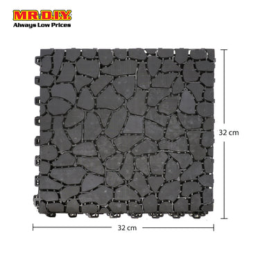 FELTON Bathroom Anti-Slip Marble Floor Mat (6pcs)