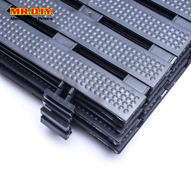 (MR.DIY) Felton PVC Plastic Floor Mat [6pcs] (31cmx31cmx10cm)