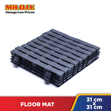 (MR.DIY) Felton PVC Plastic Floor Mat [6pcs] (31cmx31cmx10cm)