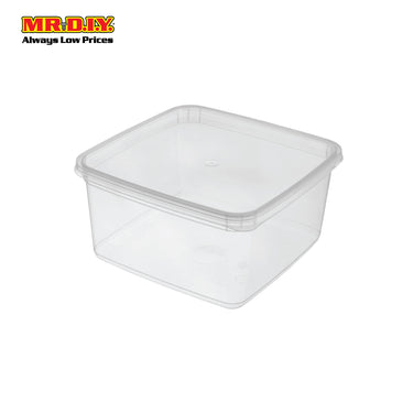 FELTON Microwavable Square Transparent Food Container (5 pieces)