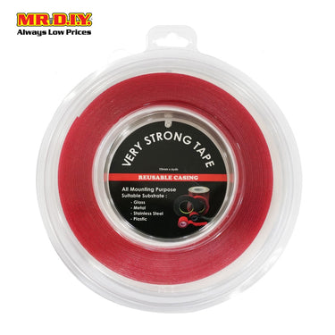 MR.DIY Double Sided Transparent Acrylic Foam Tape (1cm x 5m)