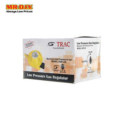 TRAC Low Pressure Gas Regulator Maximum Inlet Pressure 6 Bar Model 182 Plus