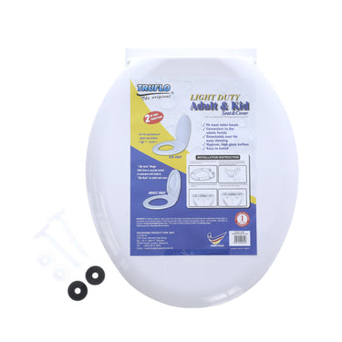 TRUFLO Dual Function Adult and Kids Toilet Seat (1pc)
