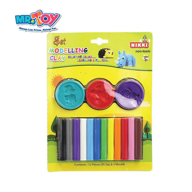 NIKKI Modelling Clay Set