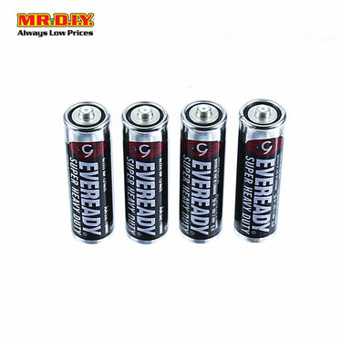 EVEREADY Super Heavy Duty Batteries AA (4 Pcs) 1215BP4