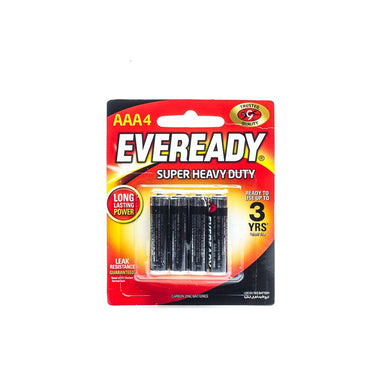 EVEREADY Super Heavy Duty AAA Battery (4pcs)