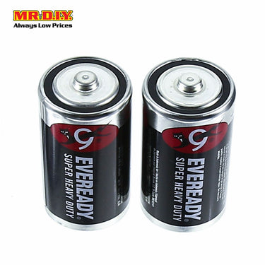 EVEREADY Super Heavy Duty Batteries D (2 Pcs) 1250BP2P