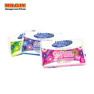 (MR. DIY) JAGA Travel Facial Tissues  Tisu Muka (3 x 50's)