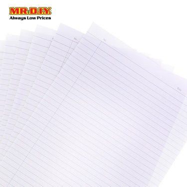 A4 Green Foolscap Paper 100's