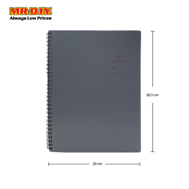 JINGU Simple Writing 16K Double Ring A4 Notebook 5856