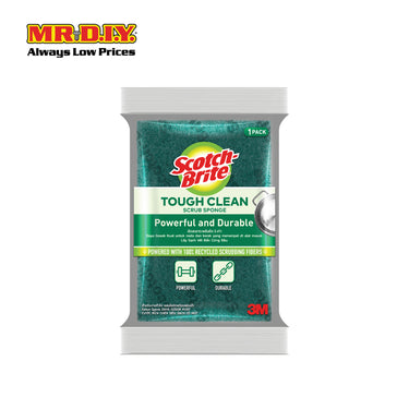 SCOTCH BRITE Dual-Sided Sponge Cleaning Multi-Purpose Scouring Pad (1pc)