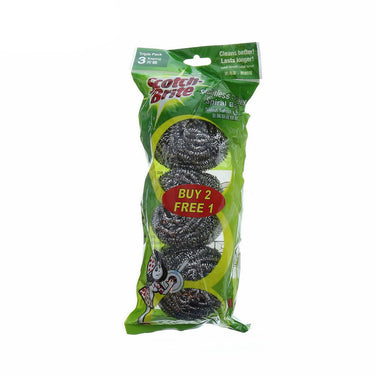 SCROTCH-BRITE Stainless Steel Spiral Ball