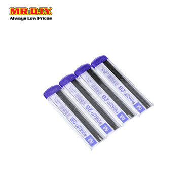 (MR.DIY) BUNCHO 2B Pencil Lead [0.5mm] (4 in 1 Pack)